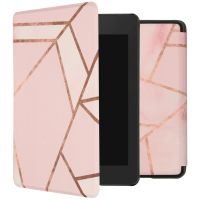 iMoshion ﻿Design Slim Hard Sleepcover Amazon Kindle Paperwhite 4 - Pink Graphic