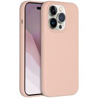 Accezz Liquid Silicone Backcover iPhone 14 Pro - Rose