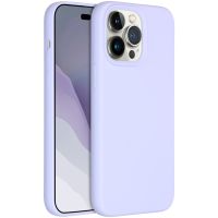 Accezz Coque Liquid Silicone iPhone 14 Pro Max - Violet