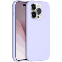 Accezz Liquid Silicone Backcover avec MagSafe iPhone 14 Pro - Violet