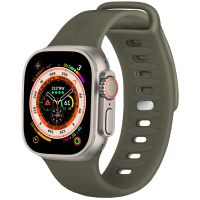 iMoshion Bracelet en silicone Apple Watch Series 1-9 / SE / Ultra (2) - 42/44/45/49 mm - Olive Green