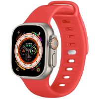 iMoshion Bracelet en silicone Apple Watch Series 1-9 / SE / Ultra (2) - 42/44/45/49 mm - Rouge
