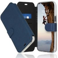 Accezz Étui de téléphone portefeuille Xtreme Wallet iPhone 14 Pro - Bleu foncé