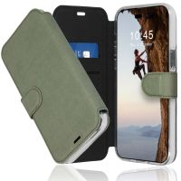 Accezz Étui de téléphone portefeuille Xtreme Wallet iPhone 14 Pro Max - Vert clair