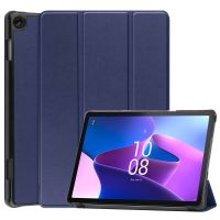 iMoshion Coque tablette Design Trifold Lenovo Tab M10 (3rd gen) - Bleu foncé