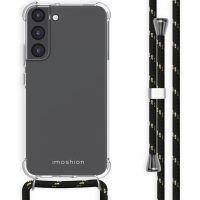 iMoshion Coque avec cordon Samsung Galaxy S22 Plus - Noir / Dorée