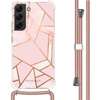 iMoshion Coque Design avec cordon Samsung Galaxy S22 Plus - Pink Graphic