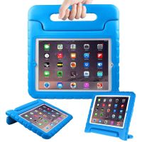 Coque kidsproof avec poignée iPad 4 (2012) 9.7 inch / 3 (2012) 9.7 inch / 2 (2011) 9.7 inch - Bleu