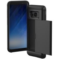 iMoshion Coque arrière avec porte-cartes Samsung Galaxy S8 - Noir