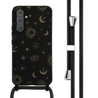 iMoshion Coque design en silicone avec cordon Samsung Galaxy A54 (5G) - Sky Black