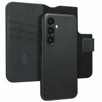 Accezz Étui de téléphone portefeuille en cuir 2-en-1 avec MagSafe Samsung Galaxy S24 - Noir