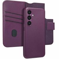 Accezz Étui de téléphone portefeuille en cuir 2-en-1 avec MagSafe Samsung Galaxy S24 - Violet