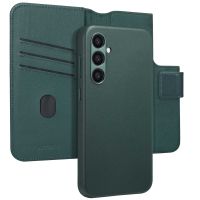 Accezz Étui de téléphone portefeuille en cuir 2-en-1 avec MagSafe Samsung Galaxy S24 Plus - Vert foncé