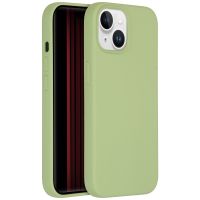 Accezz Coque Liquid Silicone avec MagSafe iPhone 15 - Vert