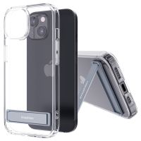 iMoshion ﻿Coque Stand iPhone 15 - Transparent