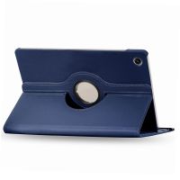 iMoshion Coque tablette rotatif à 360° Samsung Galaxy Tab A9 Plus - Bleu foncé
