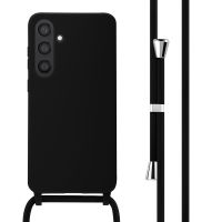 iMoshion Coque en silicone avec cordon Samsung Galaxy S24 Plus - Noir