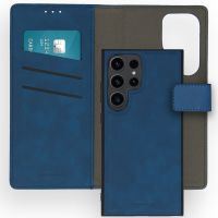 iMoshion Etui de téléphone de type portefeuille de luxe 2-en-1 amovible Samsung Galaxy S24 Ultra - Bleu