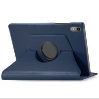 iMoshion Coque tablette rotatif à 360° Lenovo Tab P12 - Bleu foncé