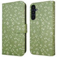 iMoshion Étui de téléphone portefeuille Design Samsung Galaxy A25 - Green Flowers