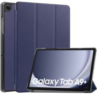 iMoshion Coque tablette Trifold Samsung Galaxy Tab A9 Plus - Bleu foncé