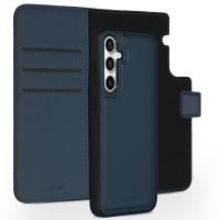 Accezz Premium Leather 2 in 1 Wallet Bookcase Samsung Galaxy S23 FE - Bleu foncé