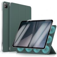 iMoshion Magnetic etui de téléphone portefeuille iPad Pro 12.9 (2020 -2022) - Vert foncé