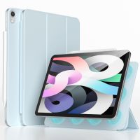 iMoshion Magnetic etui de téléphone portefeuille iPad Air (2020 / 2022) - Bleu clair