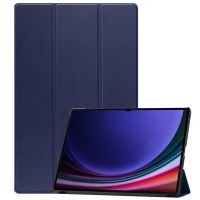 iMoshion Coque tablette Trifold Samsung Galaxy Tab S9 Ultra 14.6 pouces - Bleu foncé
