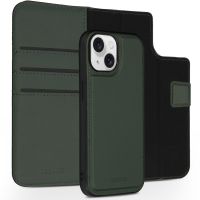 Accezz Premium Leather 2 in 1 Wallet Bookcase l'iPhone 15 - Vert