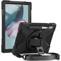 iMoshion Coque tablette avec dragonne Lenovo Tab P11 Pro - Noir