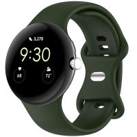iMoshion Bracelet en silicone Google Pixel Watch / Watch 2 - Taille S - Vert foncé