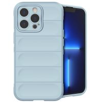 iMoshion Coque arrière EasyGrip iPhone 13 Pro - Bleu clair