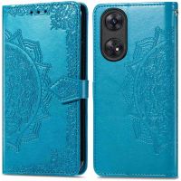 iMoshion Etui de téléphone portefeuille Mandala Oppo Reno 8 T (4G) - Turquoise