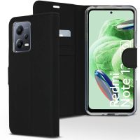 Accezz Étui de téléphone portefeuille Wallet Xiaomi Redmi Note 12 / Xiaomi Poco X5 5G - Noir