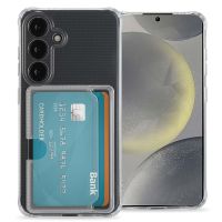iMoshion Coque silicone avec porte-cartes Samsung Galaxy S24 - Transparent