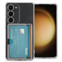 iMoshion Coque silicone avec porte-cartes Samsung Galaxy S23 - Transparent