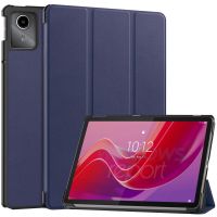 iMoshion Coque tablette Trifold Lenovo Tab M11 - Bleu foncé