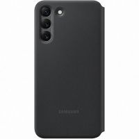 Samsung Original étui de téléphone portefeuille LED View Galaxy S22 Plus - Black