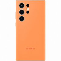 Samsung Original Coque en silicone Galaxy S23 Ultra - Orange