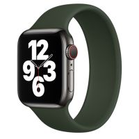 Apple Bracelet Boucle unique Apple Watch Series 1-9 / SE / Ultra (2) - 42/44/45/49 mm - Taille 4 - Cyprus Green