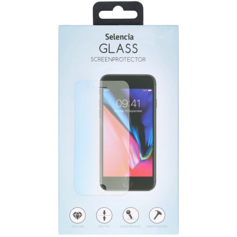 Selencia Protection d'écran en verre trempé Motorola Moto G9 Plus
