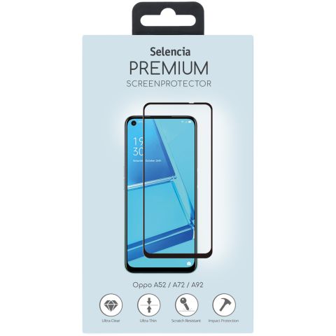Selencia Protection d'écran premium en verre durci Oppo A52/A72/ A73 (5G)/A92
