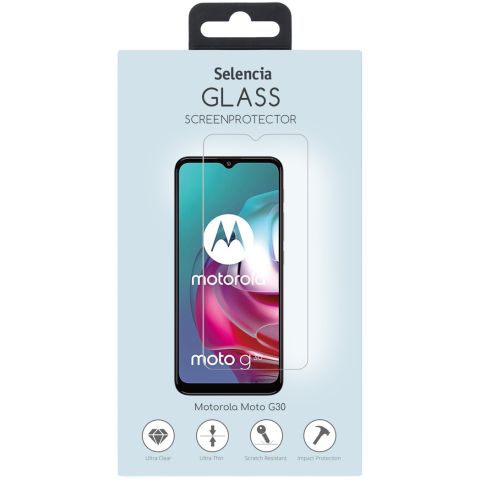Selencia Protection d'écran en verre Motorola Moto G30 / G20 / G10 (Power) / E7i Power