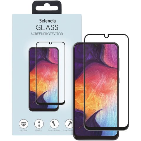 Selencia Protection d'écran premium en verre trempé durci Galaxy A50 / A30s / M31