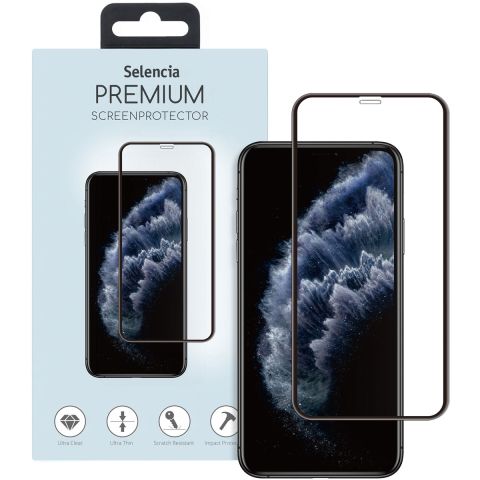 Selencia Protection d'écran premium en verre trempé iPhone 11 Pro / Xs / X