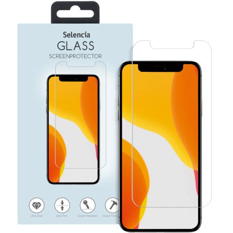 Selencia Protection d'écran en verre trempé iPhone 12 Mini