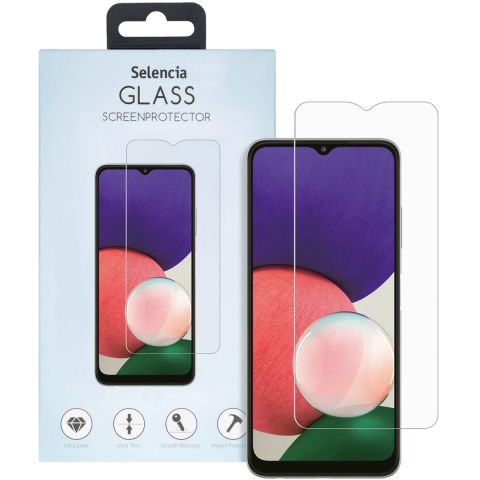 Selencia Protection d'écran en verre trempé Samsung Galaxy A22 (5G)