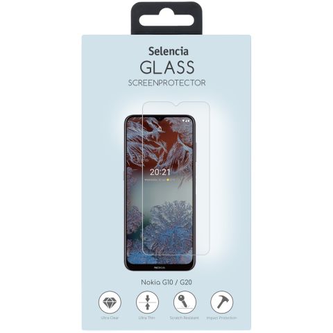 Selencia Protection d'écran en verre trempé Nokia G10 / G11 / G20 / G21 / G22