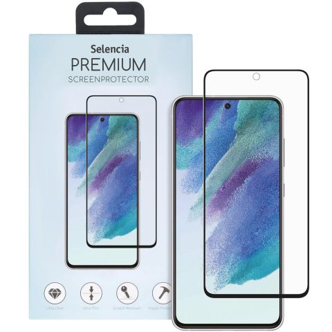 Selencia Protection d'écran premium en verre trempé Samsung Galaxy S21 FE